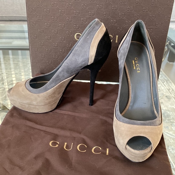 Gucci suede killer heels - Picture 2 of 8